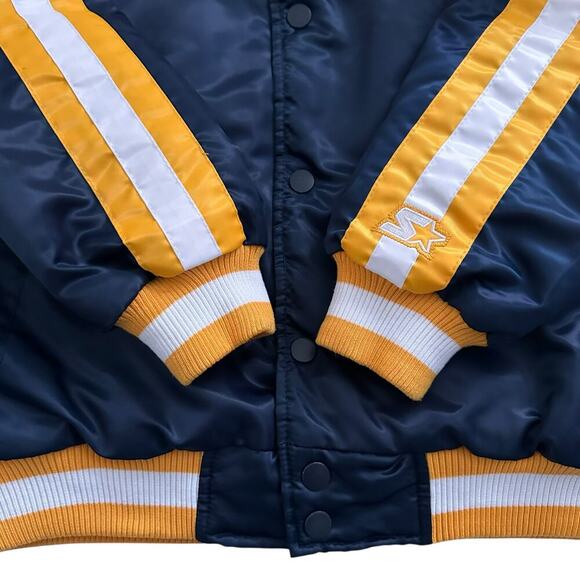 NWT NBA Indiana Pacers Starter Varsity Satin Jacket Large - Picture 5 of 11